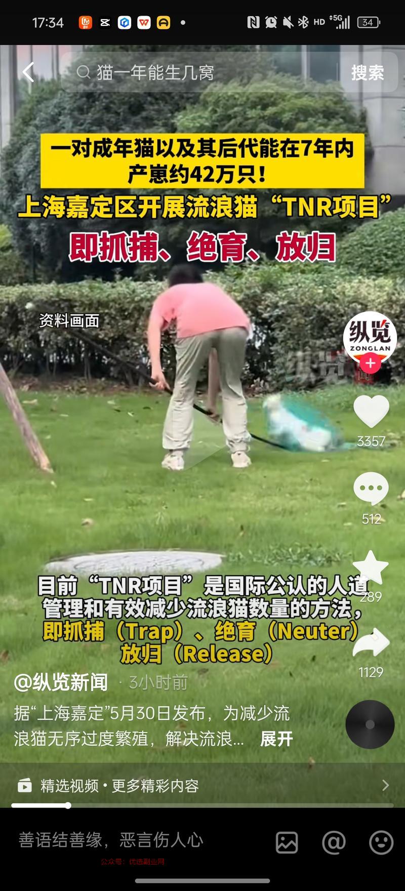 上海嘉定试水“TNR”…#情报-搞钱情报论坛-网创交流-优选副业网